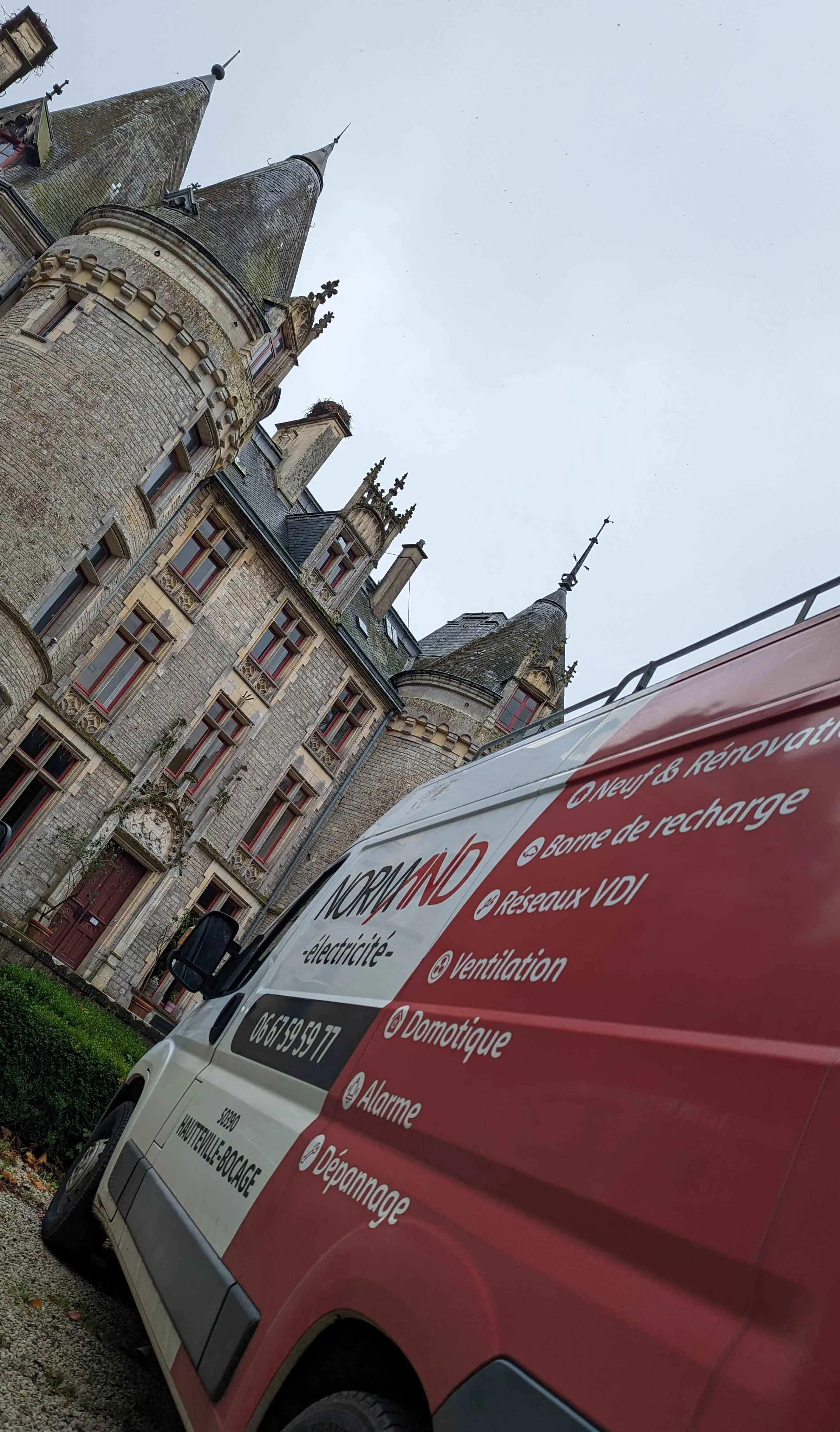 Camion Normand Electricité